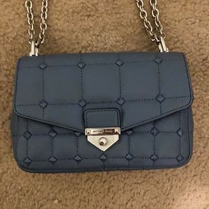 Michael Kors Soho small studded quilted leather shoulder bag